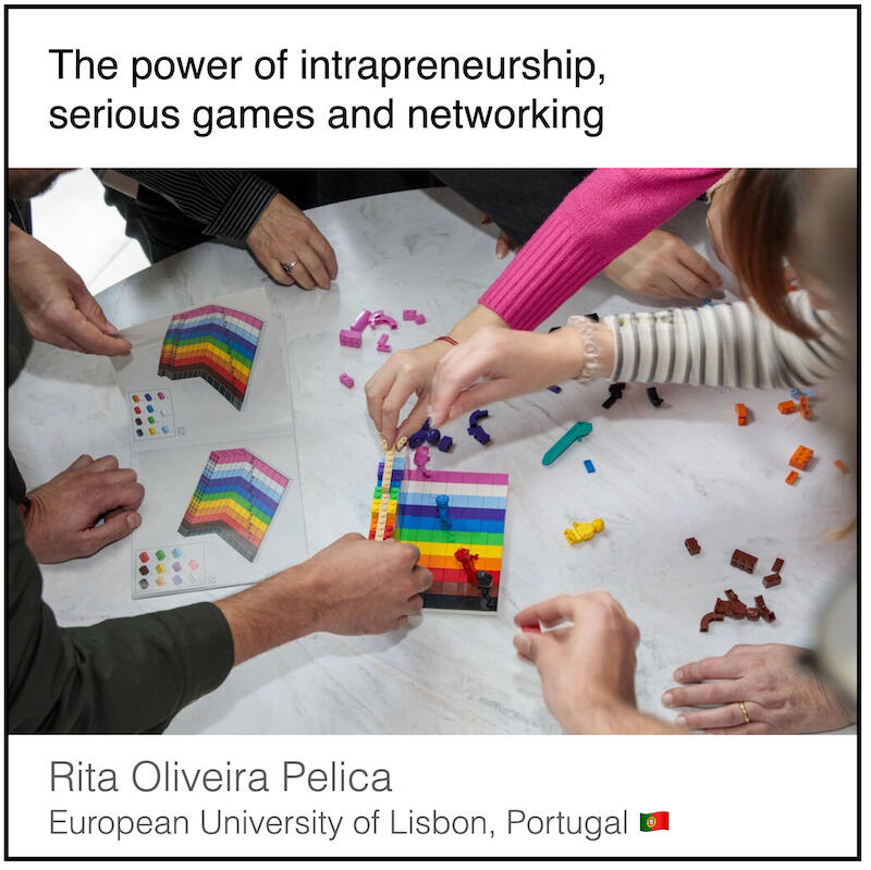 Download PDF: The power of intrapreneurship, serious games and networking by Rita Oliveira Pelica (European University of Lisbon, Portugal).