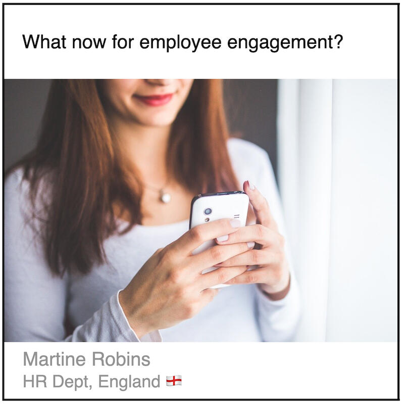Download PDF: What now for employee engagement? by Martine Robins (HR Dept, England).